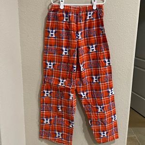 houston astros pj pants size small